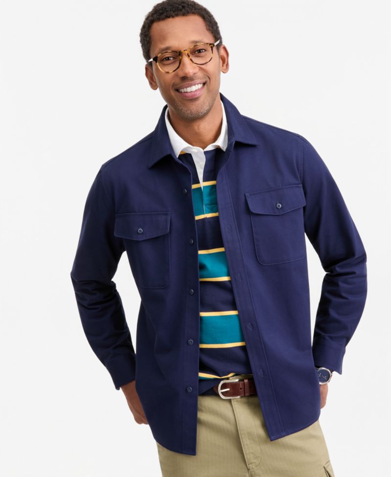 Men's Cotton Heavy Twill Overshirt