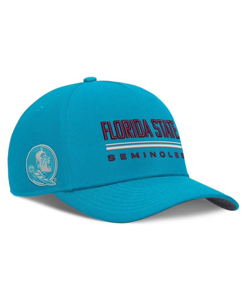 Men's Turquoise Florida State Seminoles 2026 Sideline Dri-FIT Rise Adjustable Hat