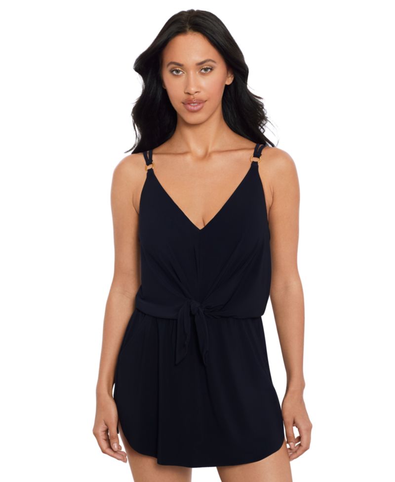 Women's Solid Kami Underwire One Piece Swimdress