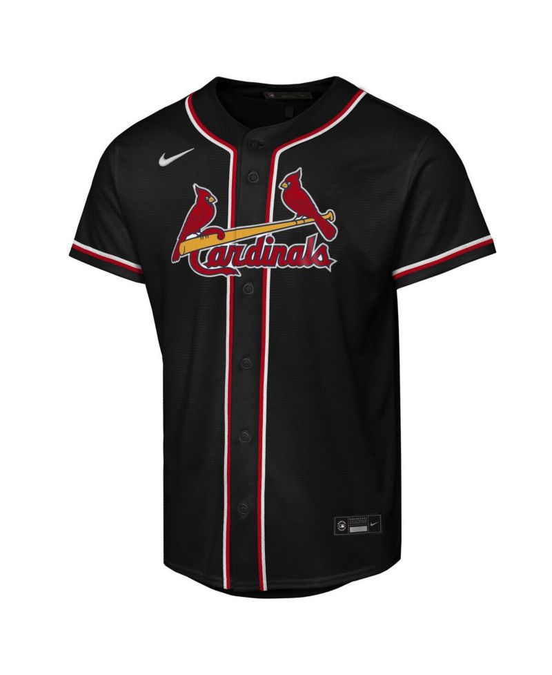 Big Boys and Girls Lars Nootbaar Black St. Louis Cardinals Fashion Replica Player Jersey