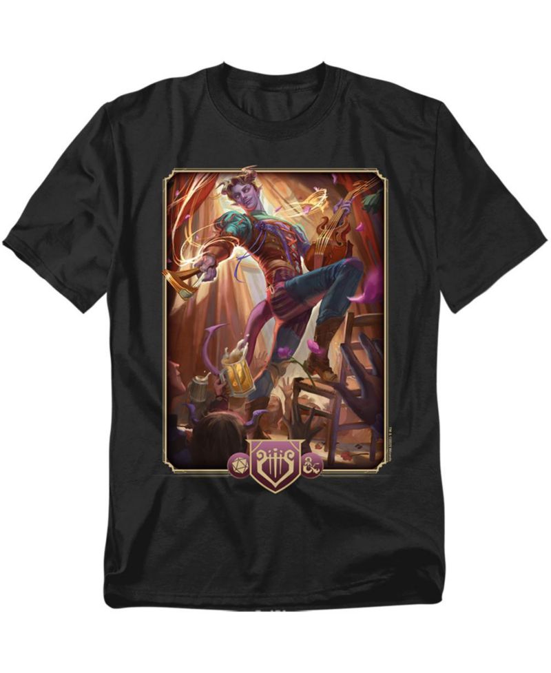 Big & Tall Dungeons And Bard Key Art T-Shirt