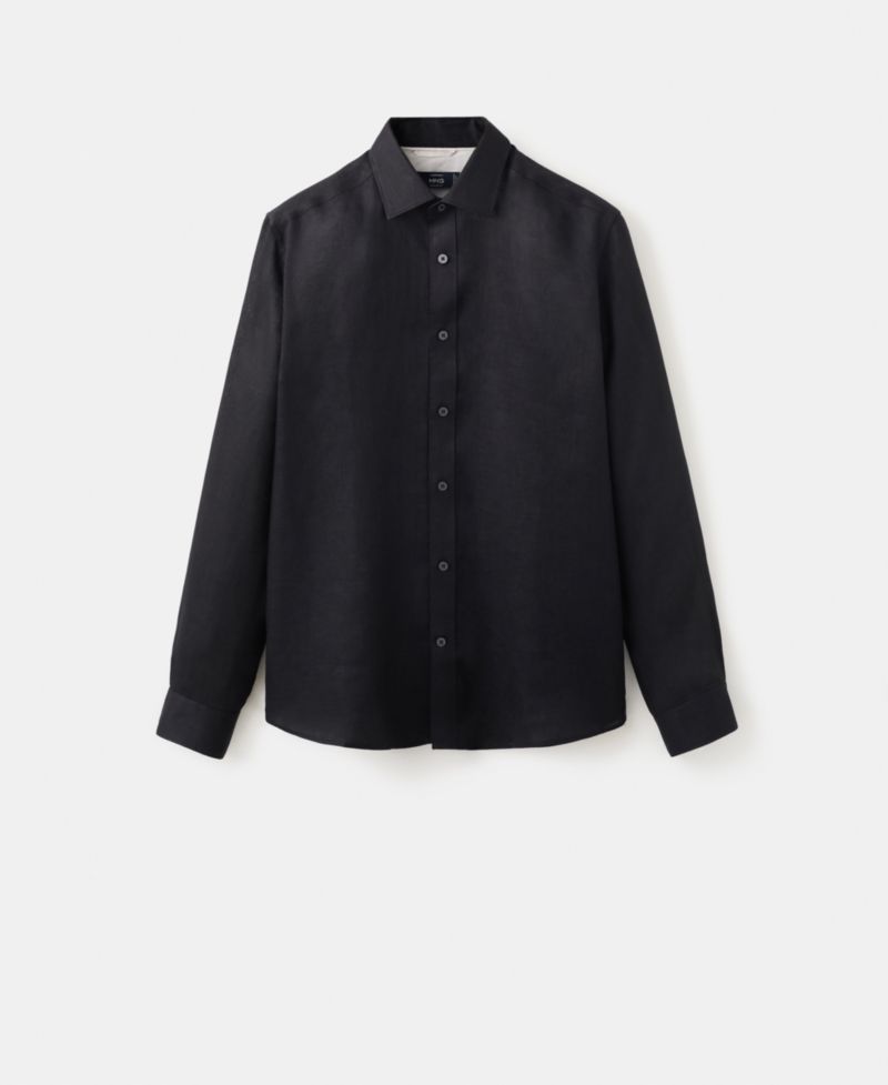 Men's Regular-Fit Linen Shirt