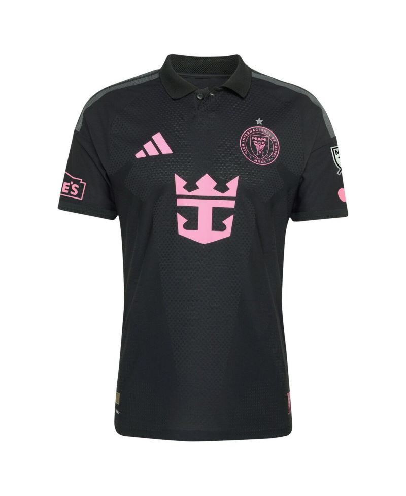 Men's Lionel Messi Black Inter Miami CF 2026 Presagio On-Field Authentic Patch Jersey