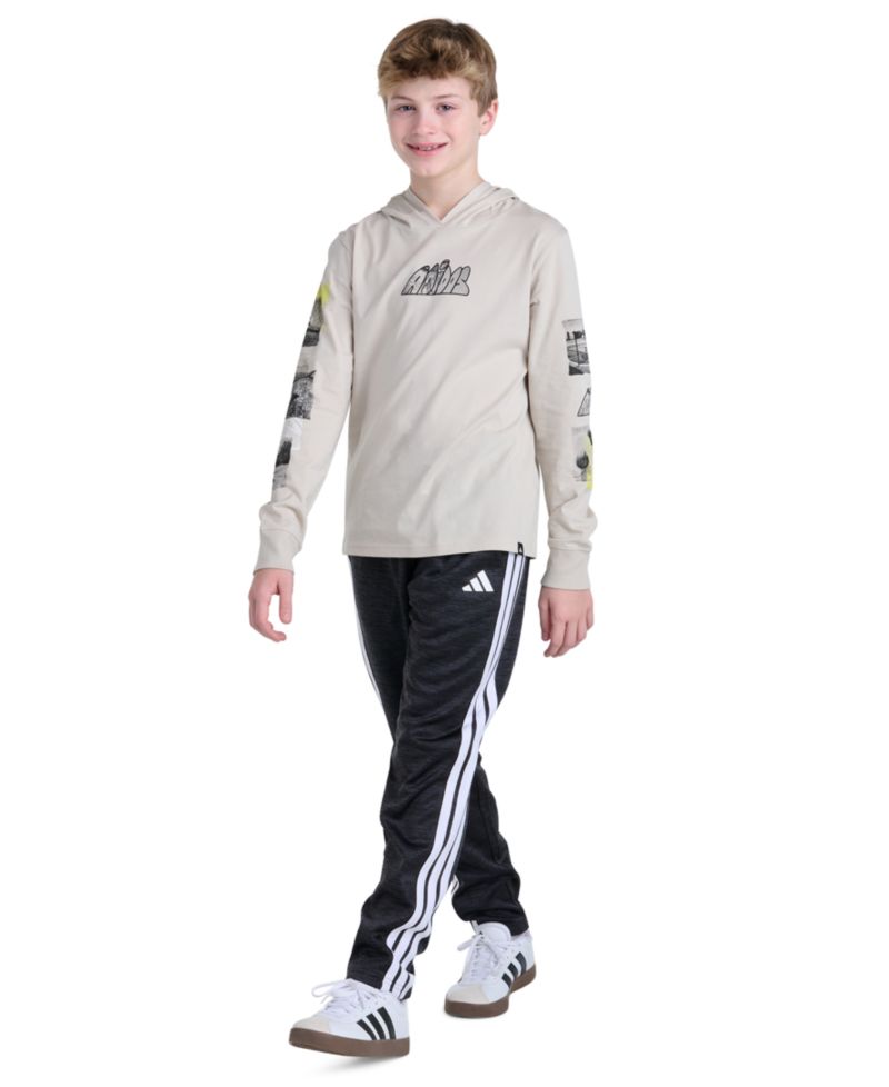 Boys' 8-20 Long-Sleeve Hooded Photoreal Sport T-Shirt