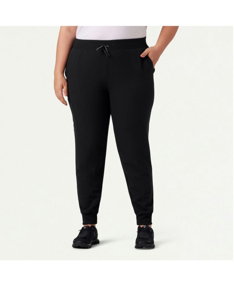 Petite Silex 6-Pocket Slim Mid-Rise Scrub Jogger