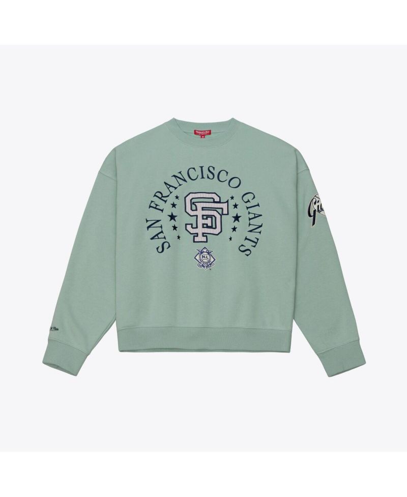 Women's Green San Francisco Giants Yacht Rock Sweatshirt