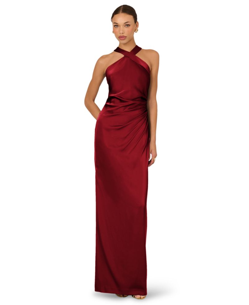 Women's Halter Neck Ball Gown