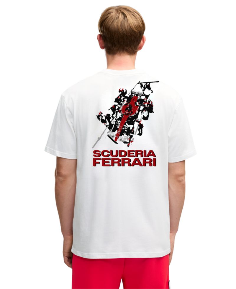 Men's Scuderia Ferrari Graphic Crewneck T-Shirt