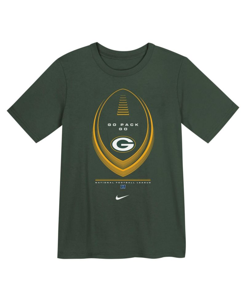 Big Boys and Girls Green Bay Packers Icon Legend Dri-FIT T-Shirt