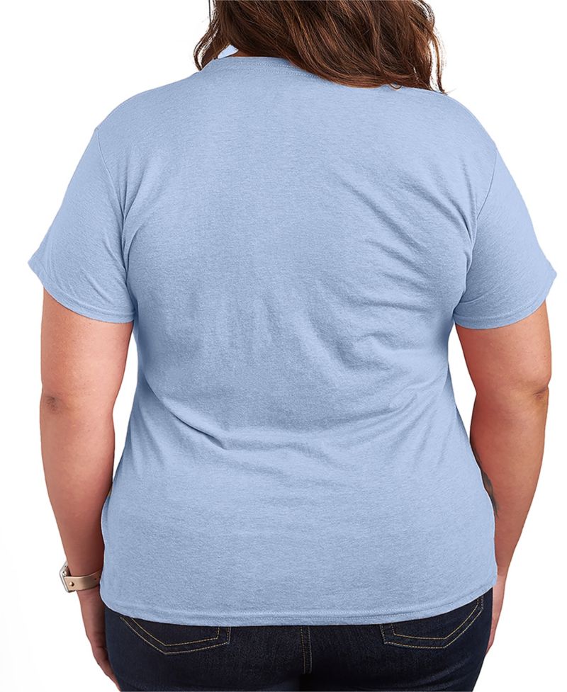 Plus Size Peanuts Snoopy Woodstock Flags Short-Sleeve Graphic T-Shirt