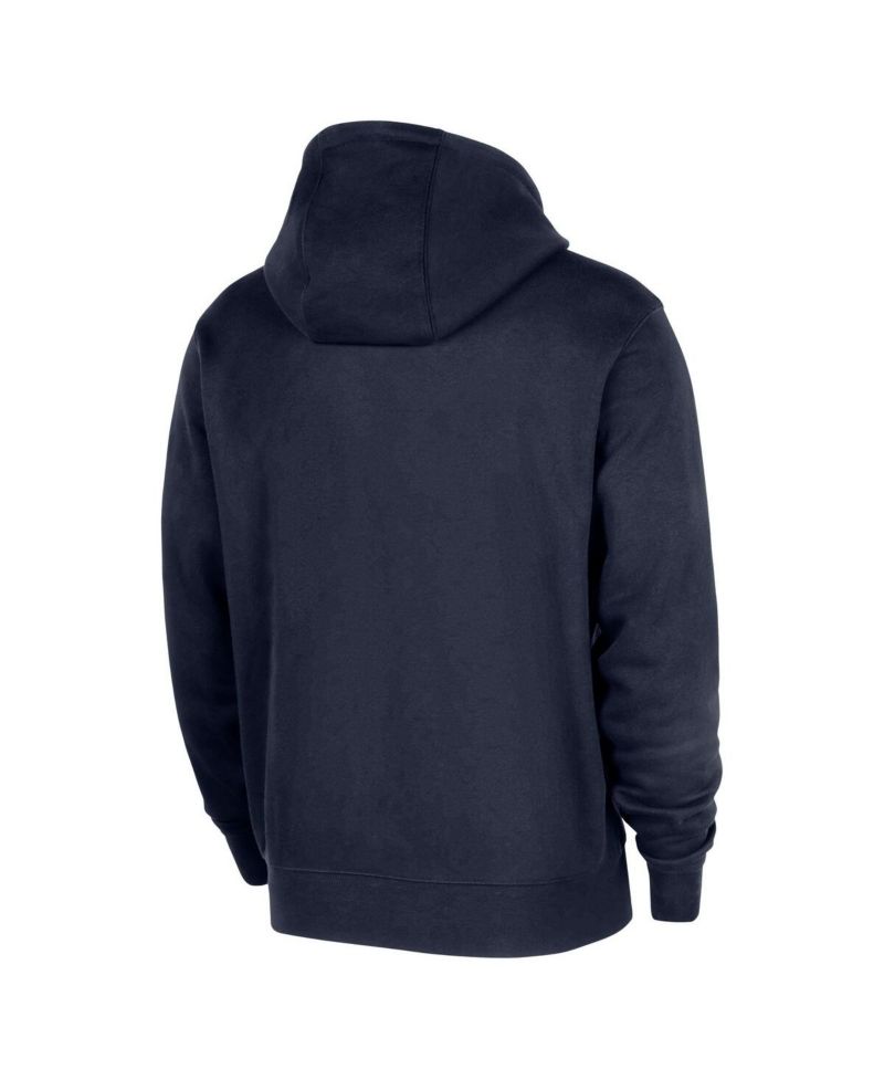 Men's Navy Indiana Pacers 2025/26 Authentic Practice Club Pullover Hoodie