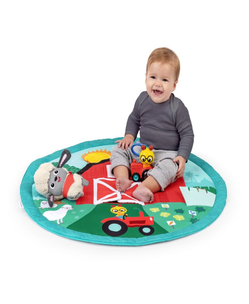 Infant Farm Explorers Happy Harvest Touch Feel Activity Gym