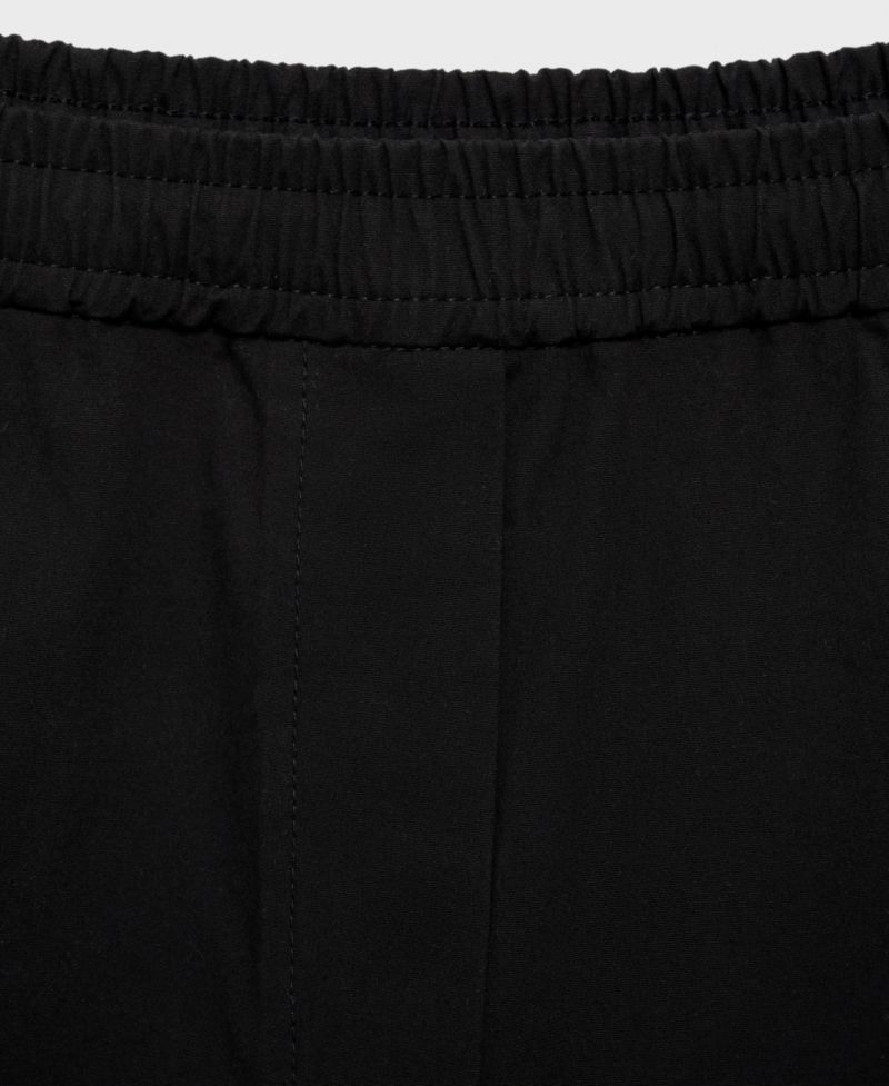 Women's Paper Bag Cotton Pants