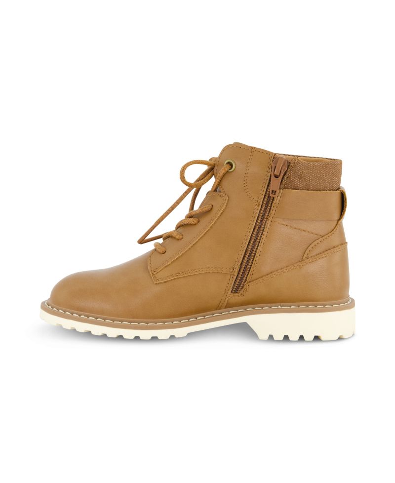 Little and Big Boys Pace Zamir Moto Boots