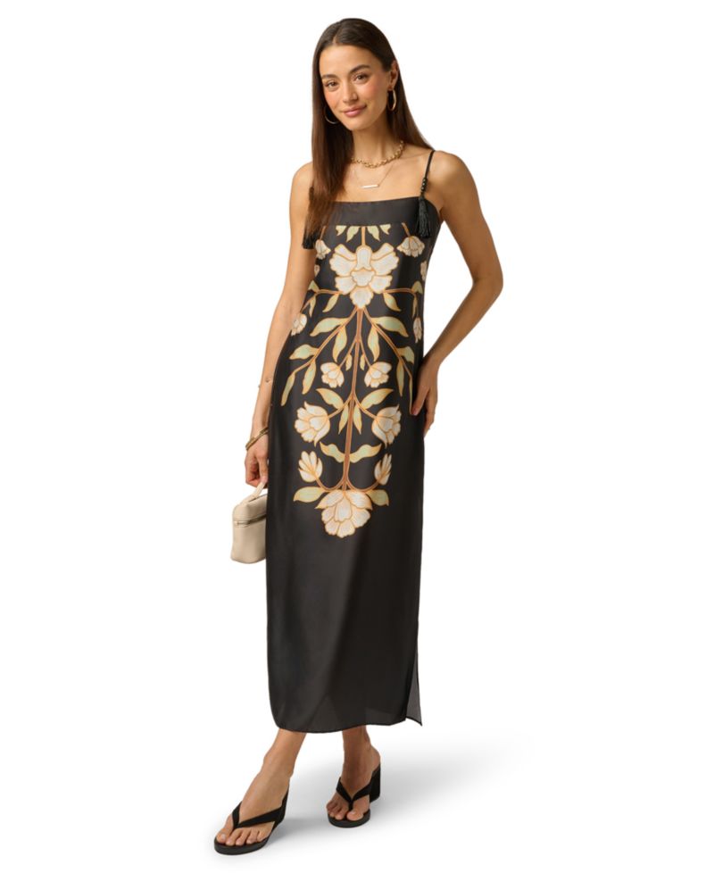 Women's Printed Sleeveless Dress