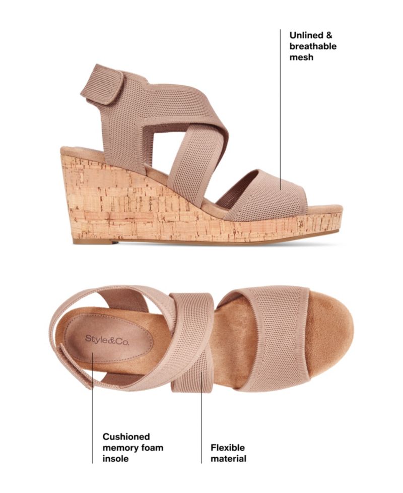 Women's Sicilyy Wedge High Heel Sandals