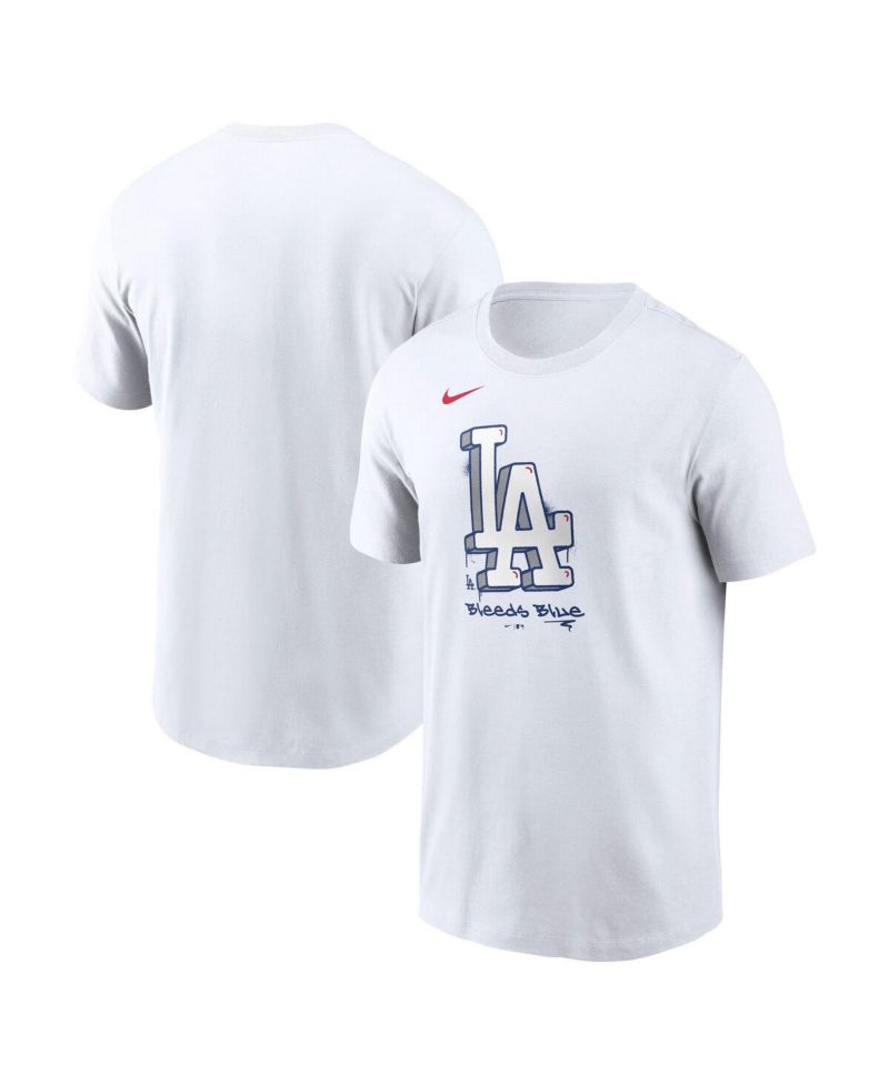 Men's White Los Angeles Dodgers Local Hometown T-Shirt