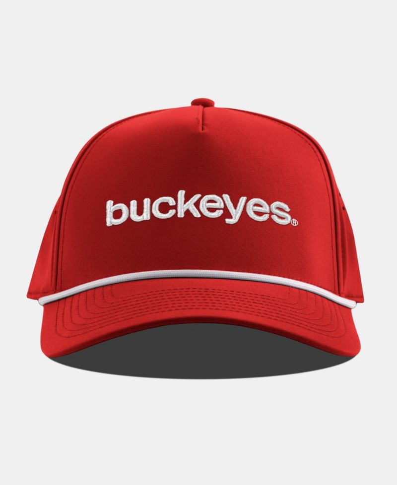 Men's Red Ohio State Buckeyes Statement Adjustable Rope Hat