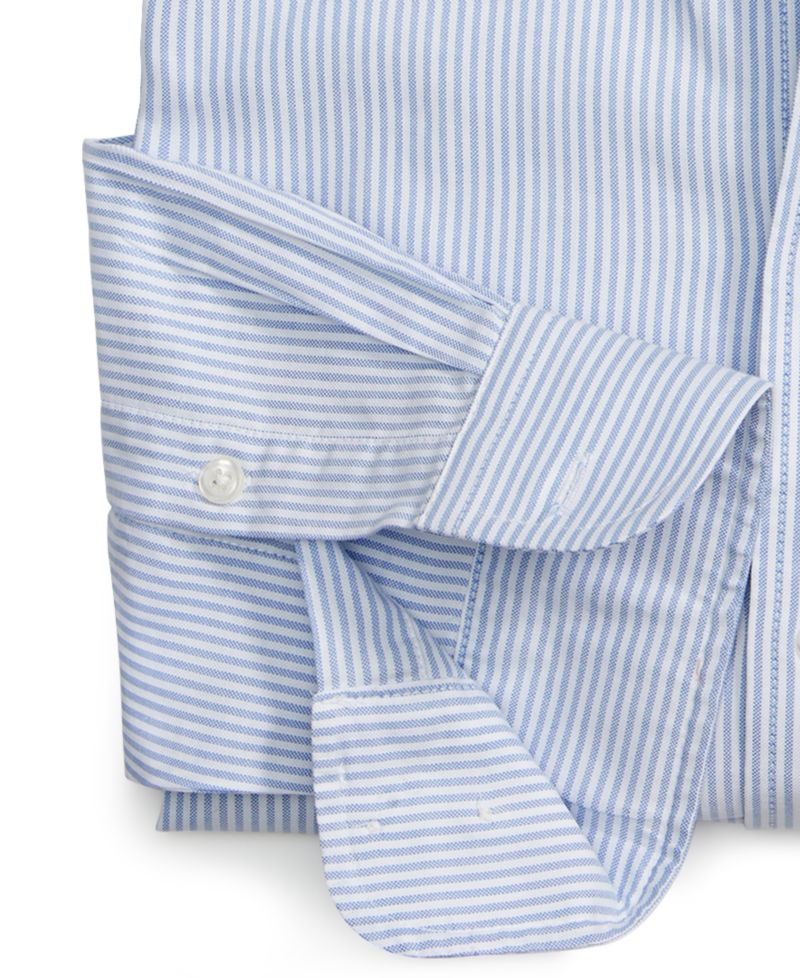 Men's Regular Fit University Stripe Dress Shirt
