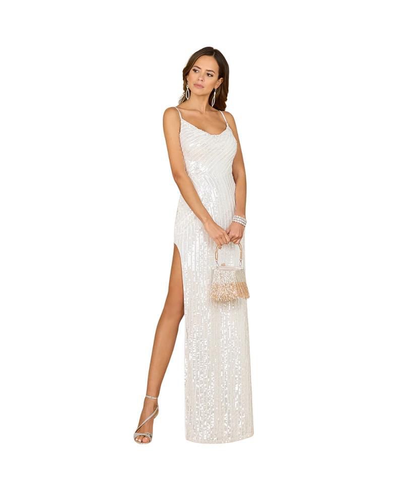 Women's Tiffany Sequin Bridal Gown