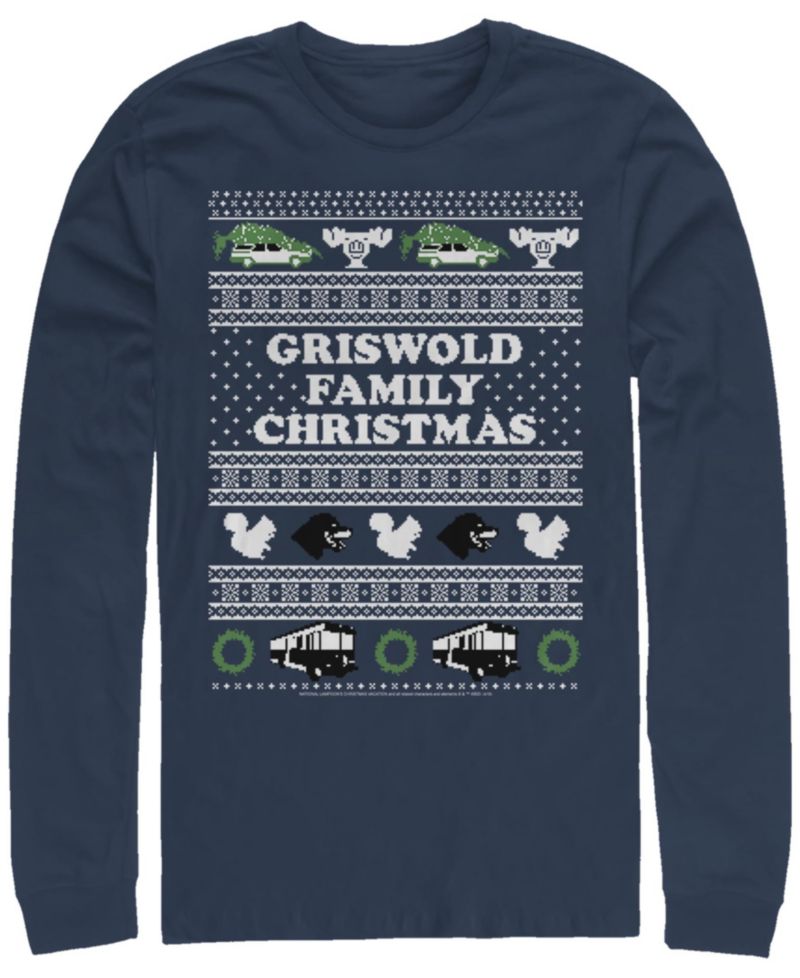 Men's National Lampoon Christmas Vacation Griswold Long Sleeve T-shirt