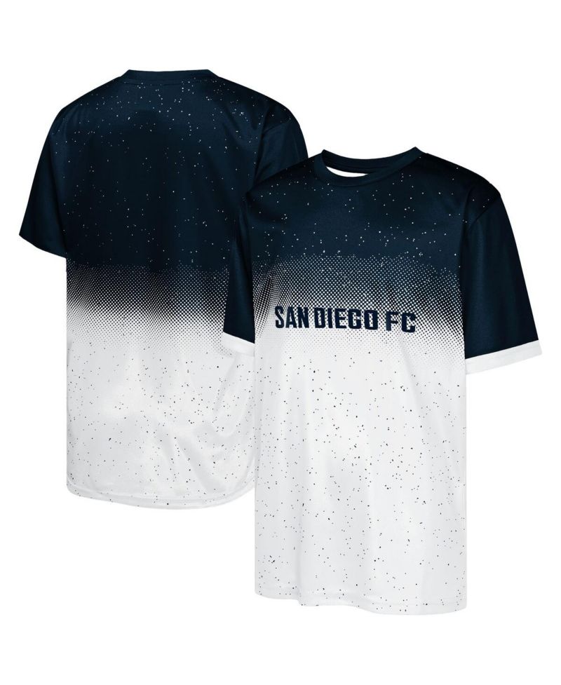 Big Boys and Girls Navy San Diego FC Stalwart Defender T-Shirt