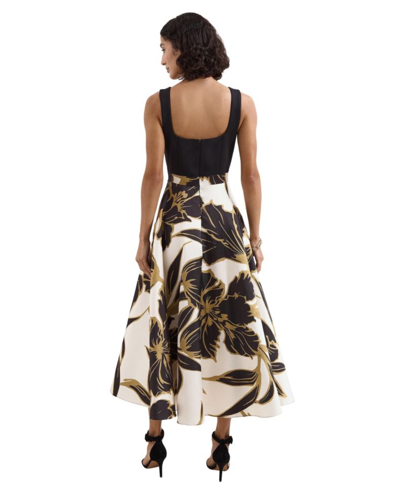 Women's Delie Floral Fit & Flare Wedding Guest Midi Dress