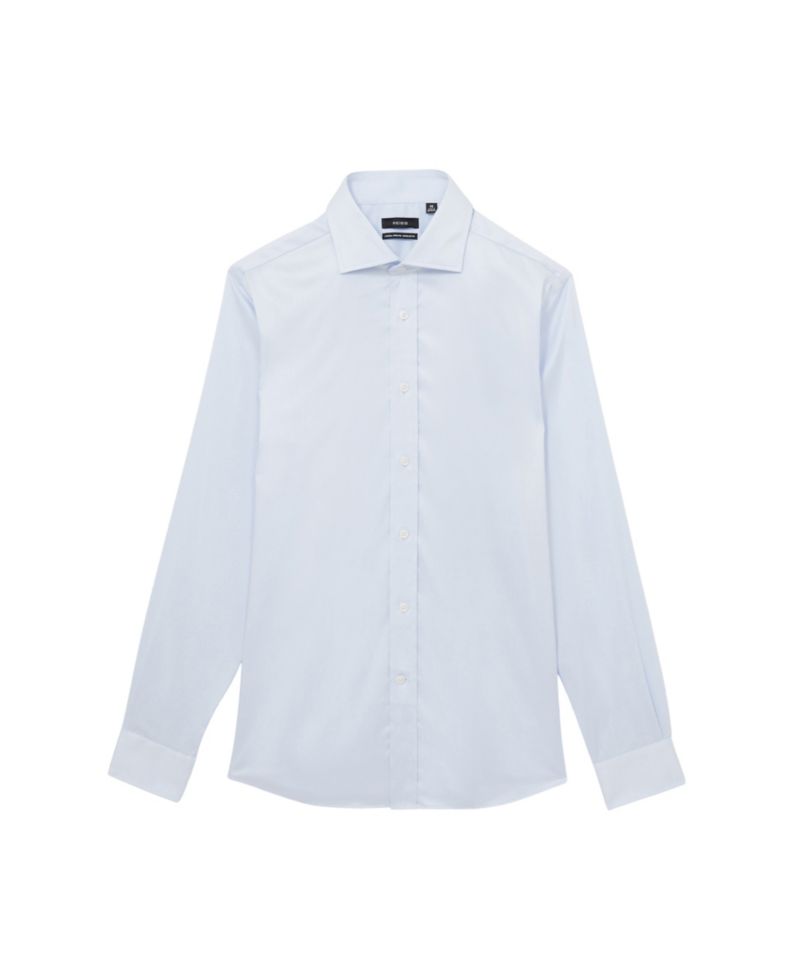 Men's Bishopsgate Long-Sleeve Spread-Collar Stretch Shirt