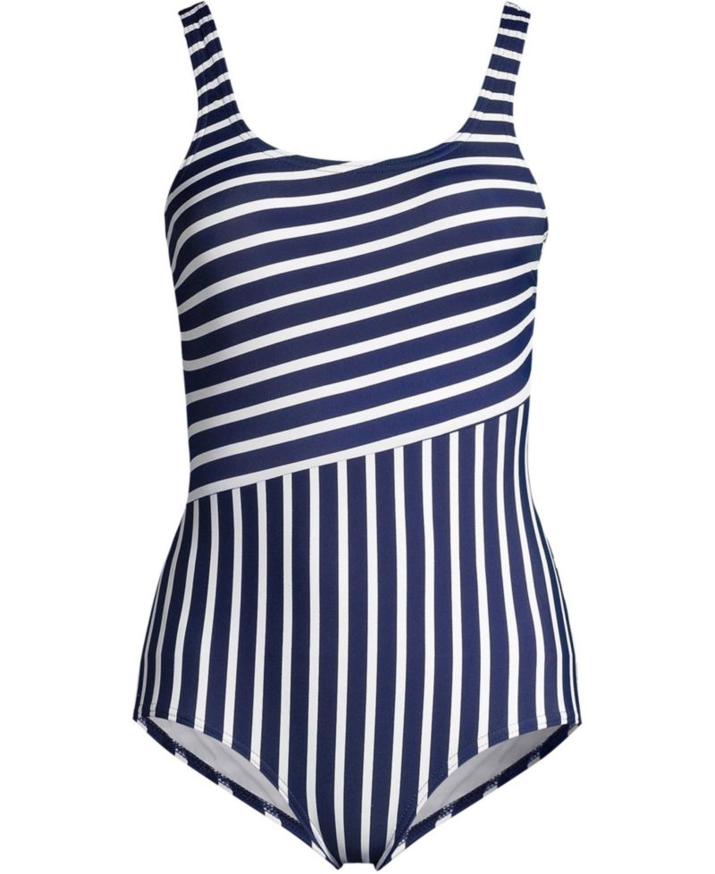 Women's DDD-Cup Chlorine Resistant Soft Cup Tugless Sporty One Piece Swimsuit
