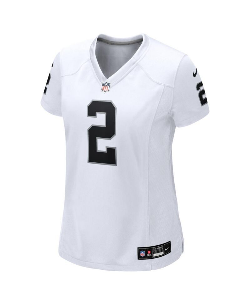 Women's Ashton Jeanty White Las Vegas Raiders Game Jersey
