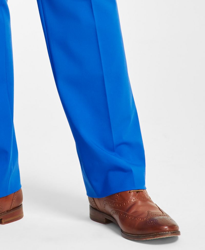 Men's Classic-Fit Solid Suit Separate Pant - Macy's