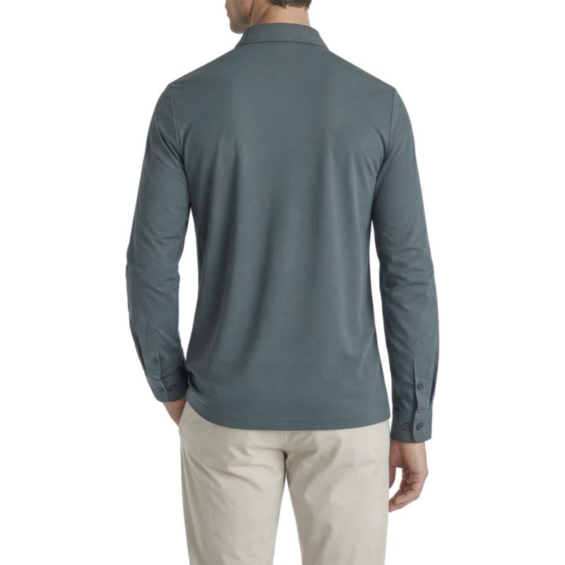Men's Office-Leisure Collection Cool Tech Seamless Long Sleeve Shirt