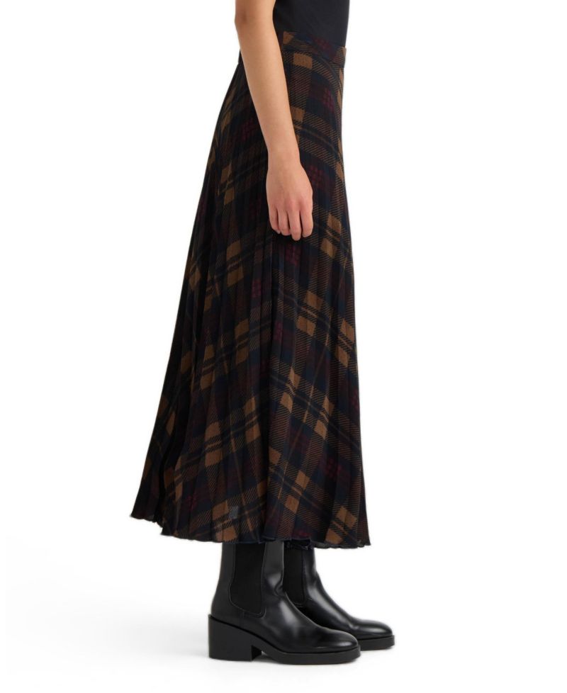 Women's Pull-On Pleated Skirt
