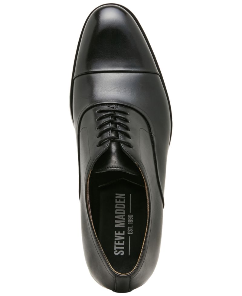 Men's Henri Leather Formal Cap-Toe Oxfords Shoes