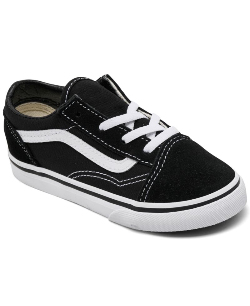 Toddler Boys' and Girls' Old Skool Low-Top Suede-Canvas Sneakers from Finish Line