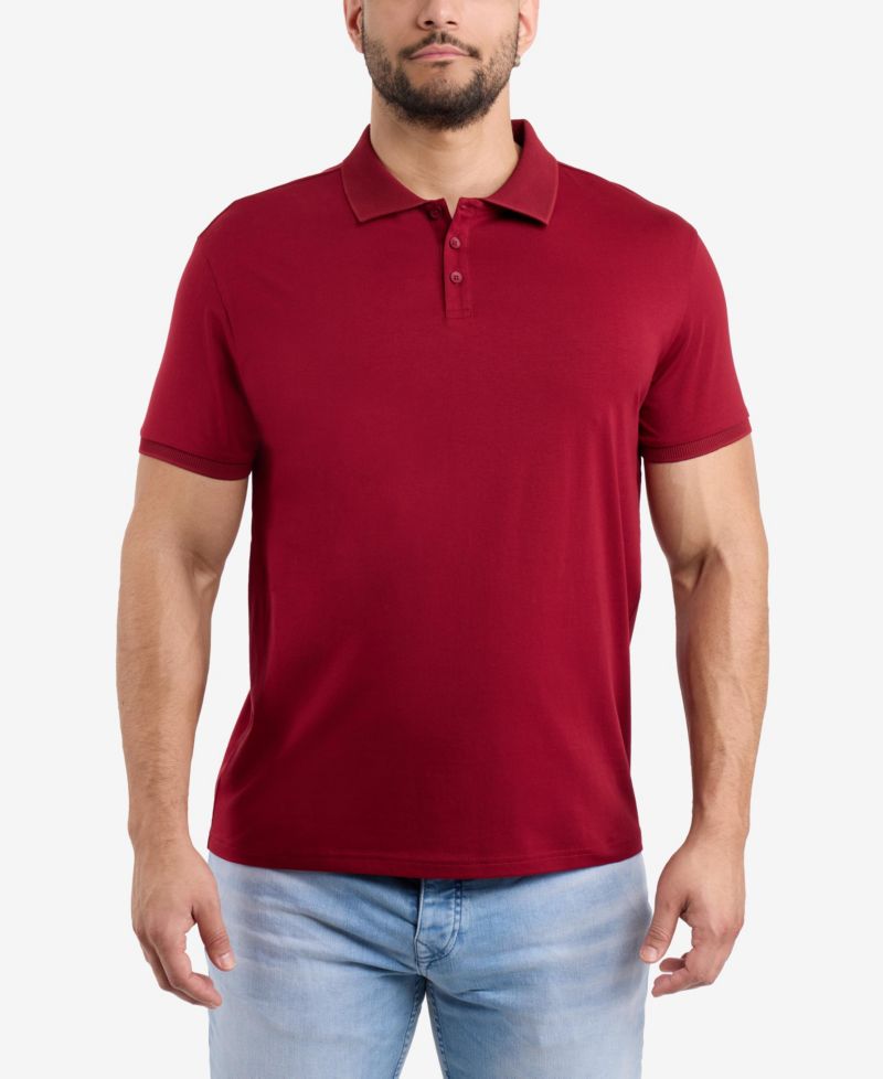 Men's XRAY Short Sleeve New Rib Polo