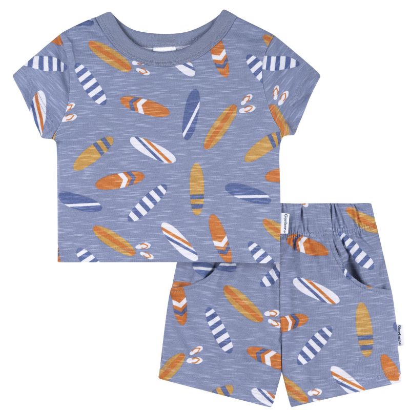 Baby Boys 2-Piece T-Shirt and Shorts Set