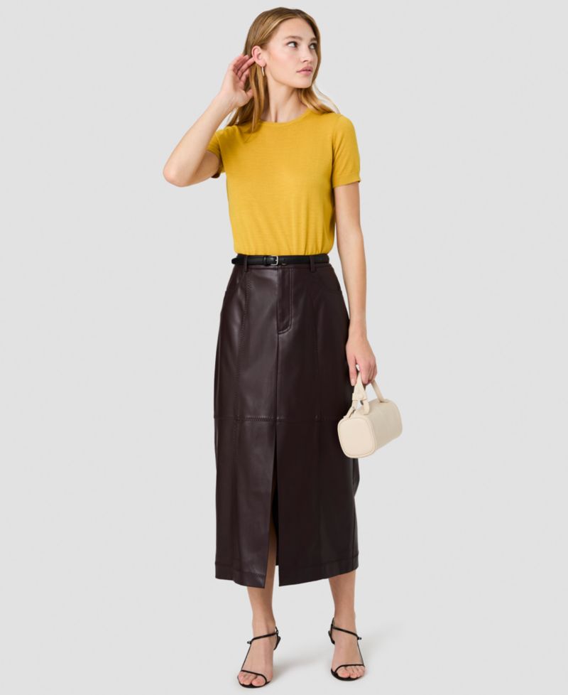 Women's Madeline Fitted Midi Skirt