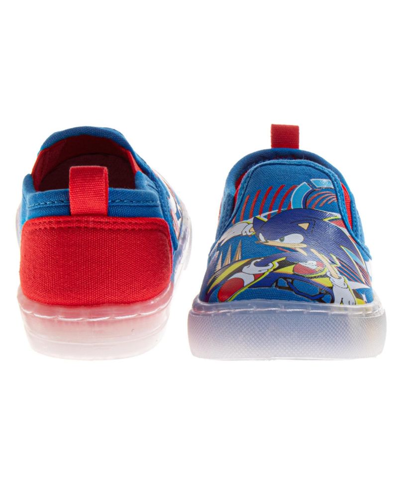 Sega Toddler & Little Kid Slip On Canvas Casual Sneakers