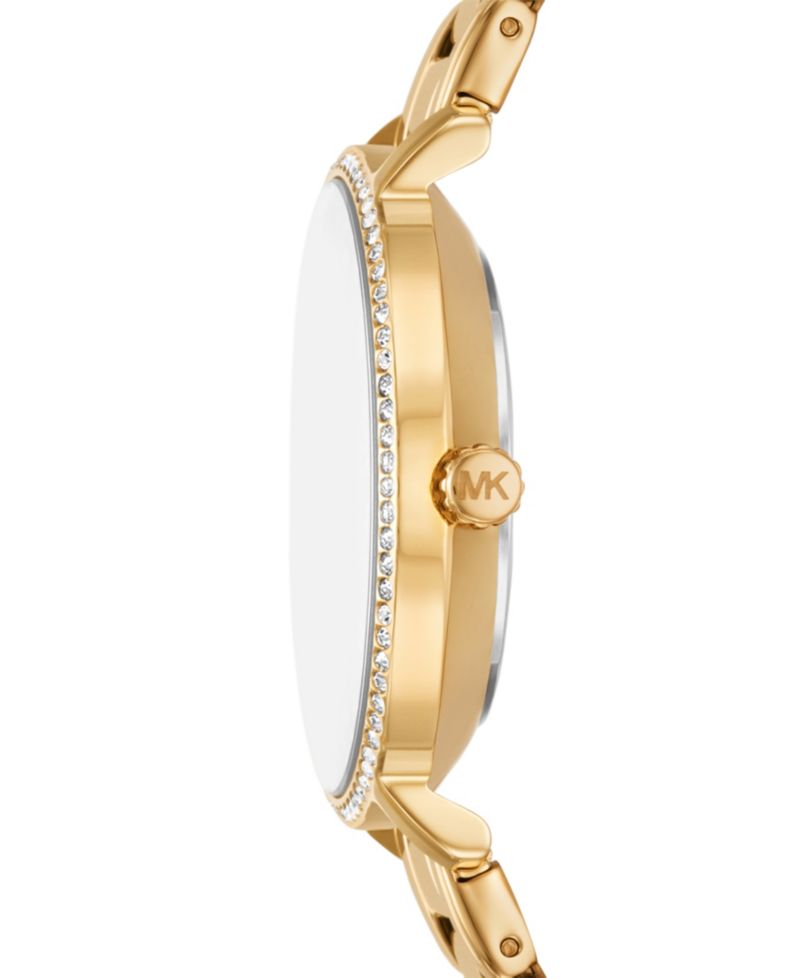 MICHAEL Women's Pyper Two-Hand Gold-Tone Stainless Steel Watch 32mm