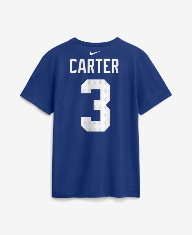 Men's Abdul Carter Royal New York Giants Player Name & Number T-Shirt