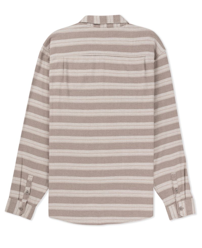 Men's Eugene Flannel Stripe Shirt