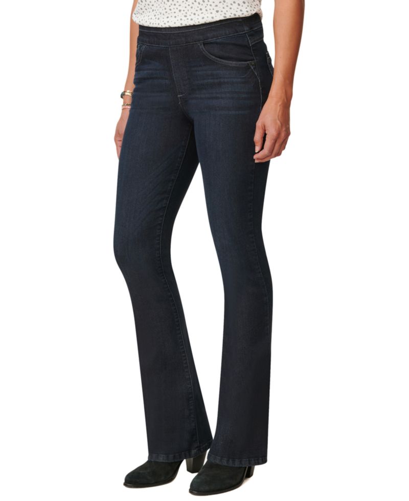 Petite "Ab"Solution High-Rise Bootcut Jeans