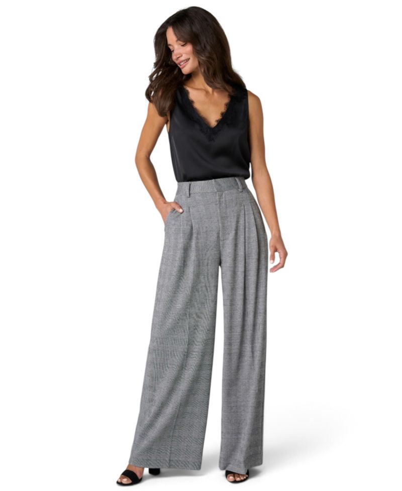 Women's Brooke High-Rise Wide-Leg Trousers