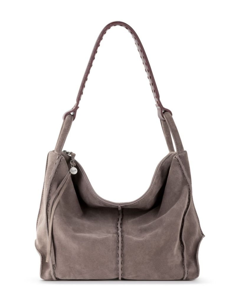 Los Feliz Leather Medium Hobo Bag
