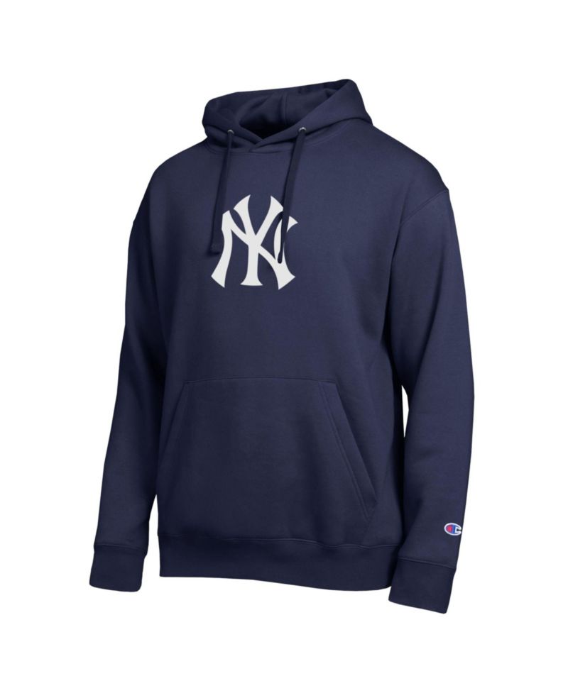 Men's Navy New York Yankees All Star Embroidered Logo Hoodie