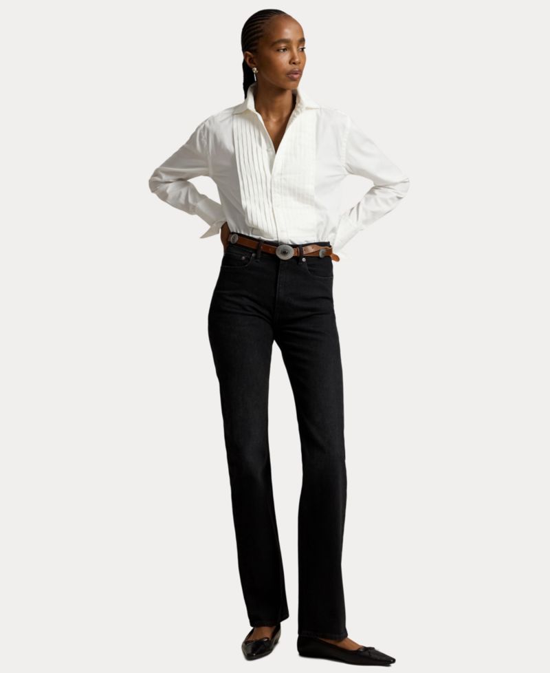 Women's Relaxed Straight High-Rise Jeans