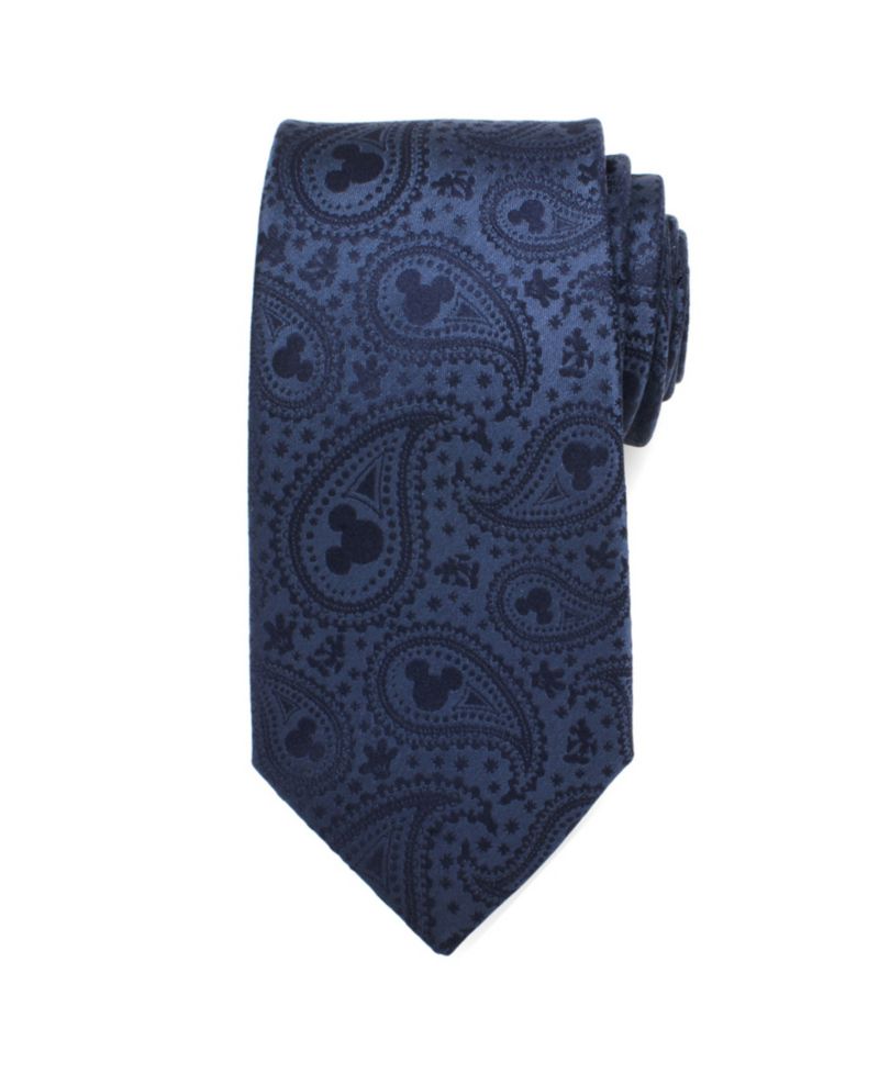 Mickey Mouse Paisley Men's Tie