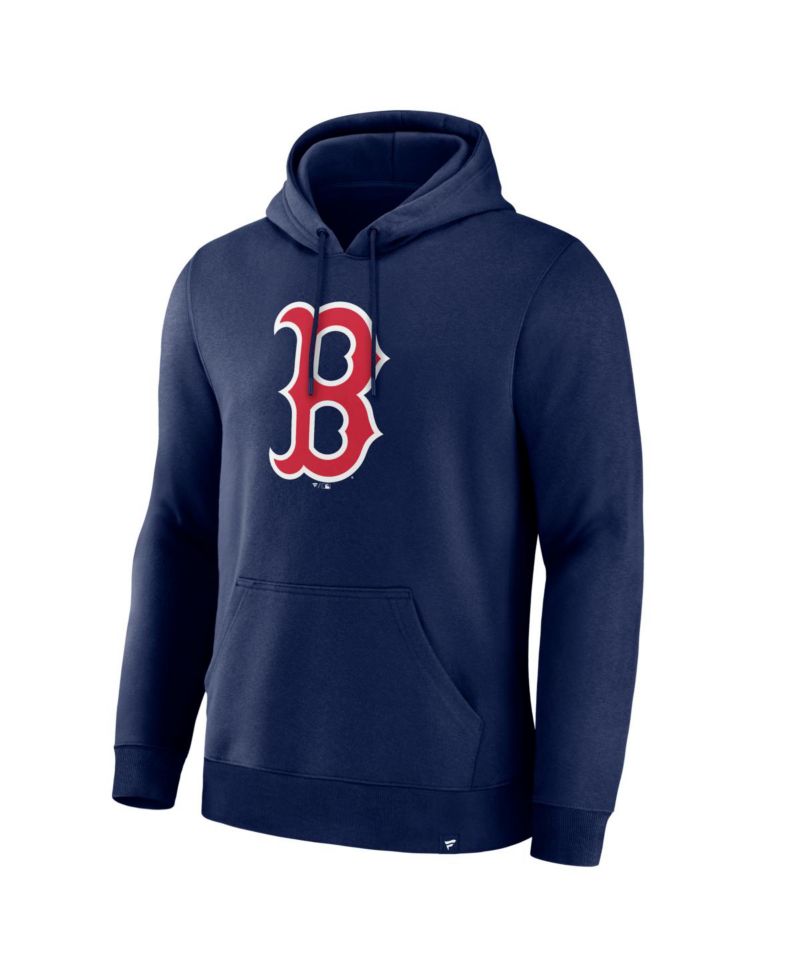 Men's Navy Boston Red Sox Primary Logo Legacy Hoodie