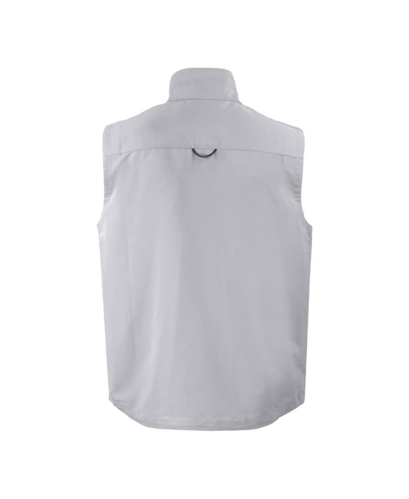 Men's Gray Duke Blue Devils Charter Full-Zip Vest